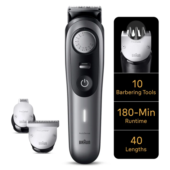 Professional Grooming at Home, Braun Series 9 Trimmer,  Electric Gadgets, Men's Grooming tech, Cordless Trimmer