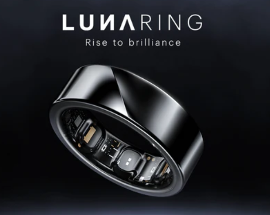 Noise Luna Smart Ring for discreet tech vibes, Noise Luna Stylish, on your fingertips,