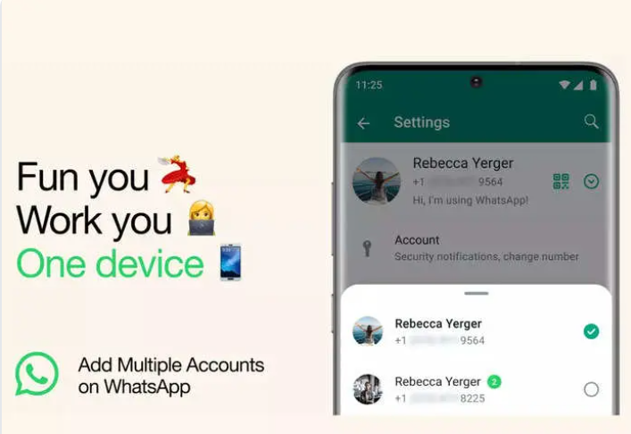 Multiple whatsApp Accounts 