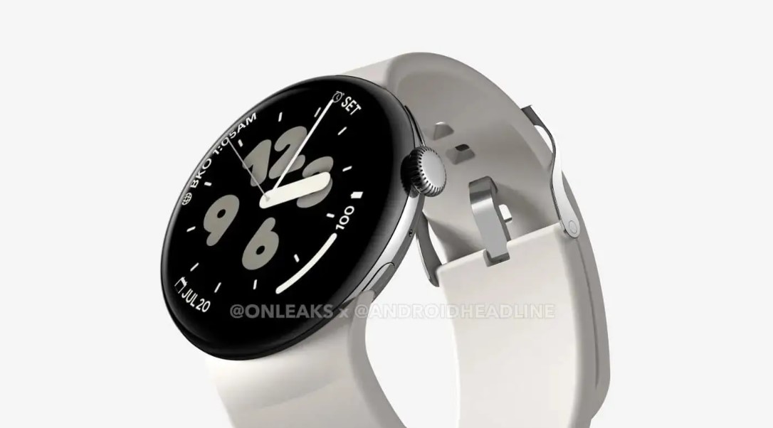 Google Pixel Watch 3 XL with Snapdragon W5 chipset
