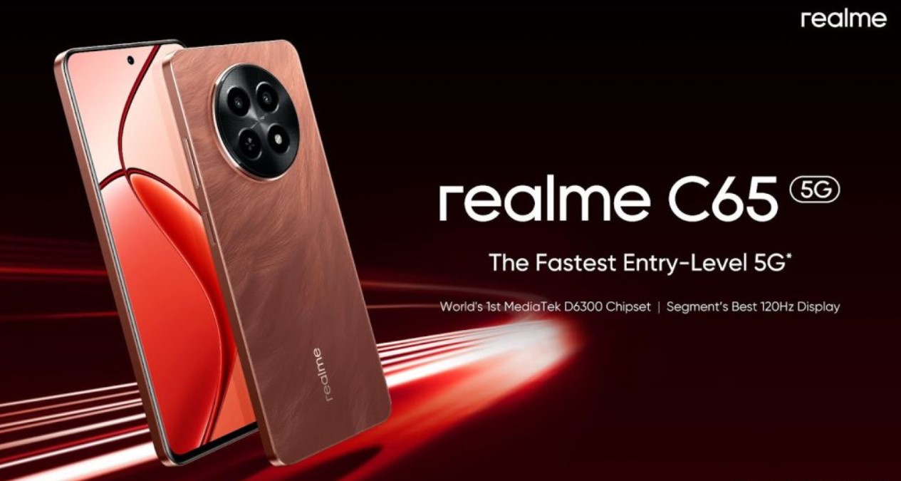 realme C65 5G launching a new color 