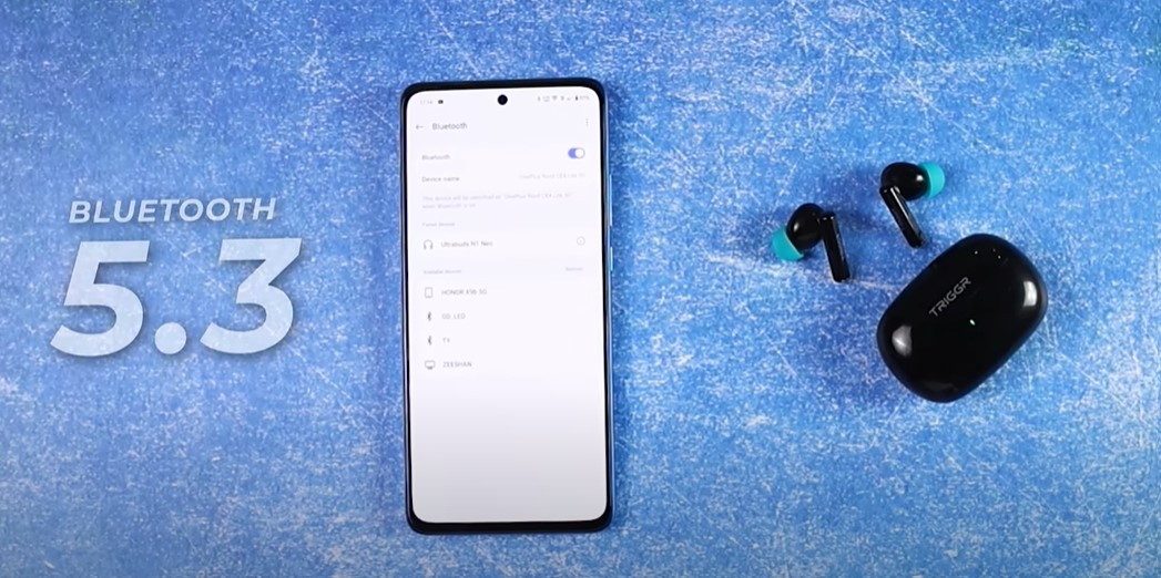 Triggr Ultrabuds N1 Neo connectivity