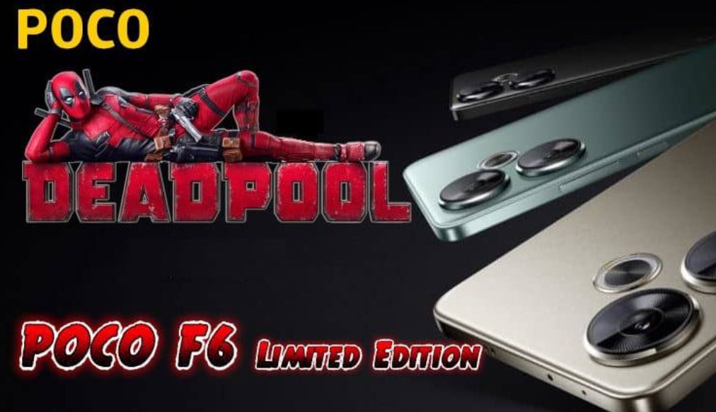 POCO F6 Deadpool Edition launch , POCO F6 Deadpool Edition price, where to buy POCO F6 Deadpool Edition,