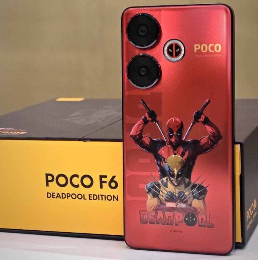 POCO F6 Deadpool Edition