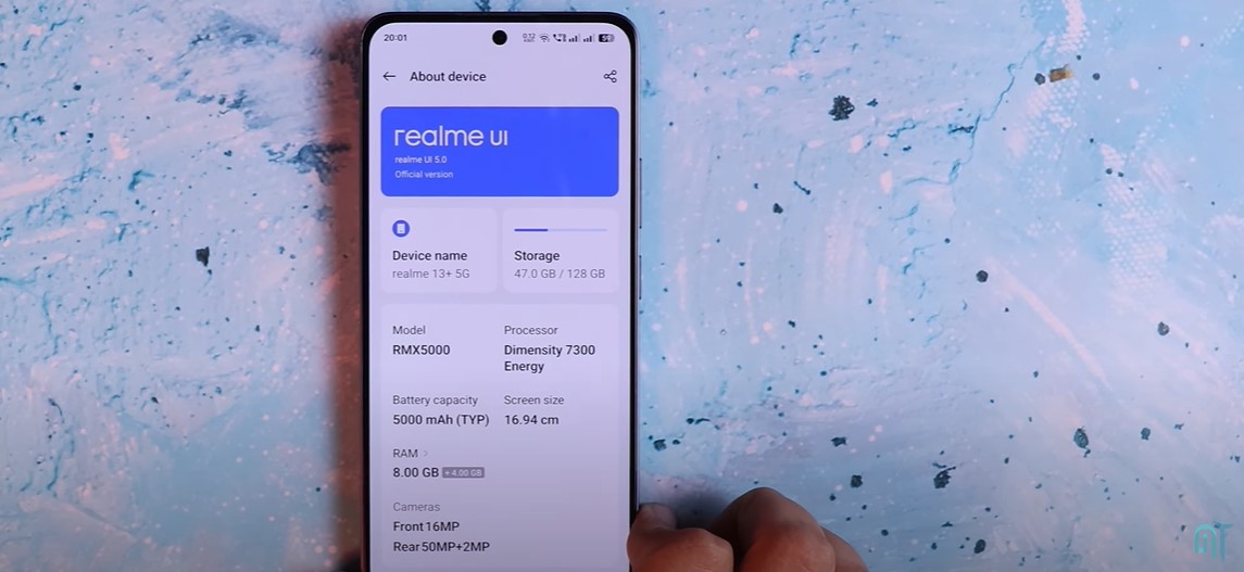 Realme 13+ softwares and updates