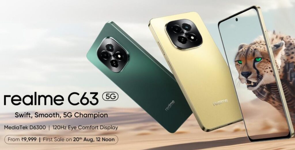 realme C63 5G specs, realme C63 5G features, realme C63 5G offers