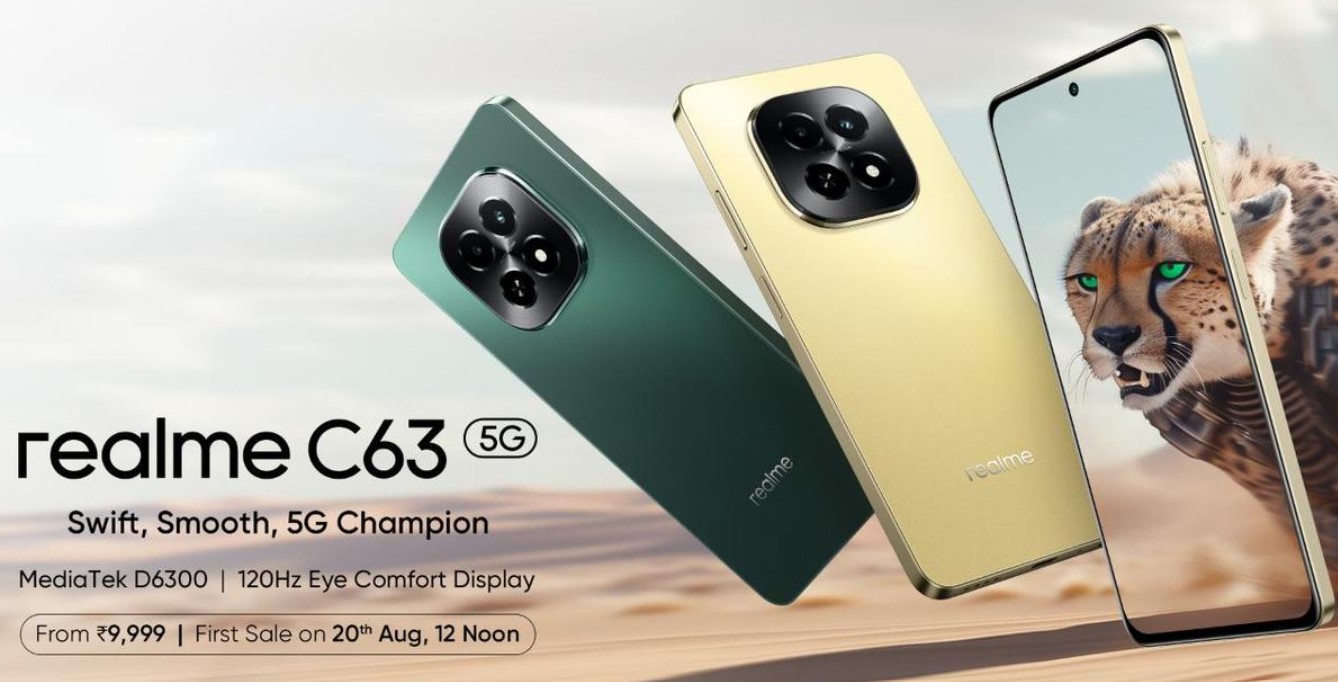 realme C63 5G launched in India